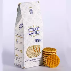 Galletas Stroop Wafels 8402 X 250 Gr Mini Relleno De Caramelo