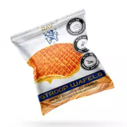Galletas stroop wafels 8457 x 35 gr relleno de caramelo