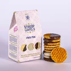 Galletas Stroop Wafels 8464 X 175 Gr Mini Mix Galletas Surtidas