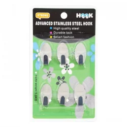 Gancho Adhesivo Jk-001 X6 Unds