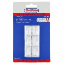 Gancho B.V. F01454 Cuadrado Pequeño X6 Unidades