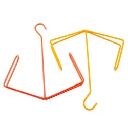 Gancho Para Secado Dekora 60031 Metal Naranja Rojo