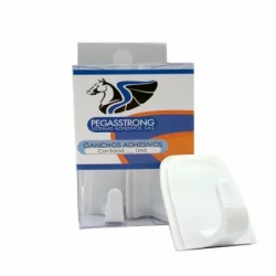 Gancho Pegasstrong 4744 Adhesivo Grande X4 Und