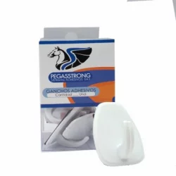 Gancho Pegasstrong 4801 Adhesivo Mediano X6 Und
