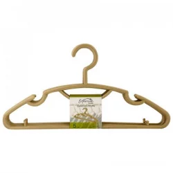 Gancho Ropa Exp Php6329-S Taupe Set 5 Un