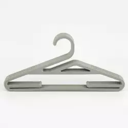 Ganchos Para Ropa Multifuncional Expressions Cool Gray 6 Unidades