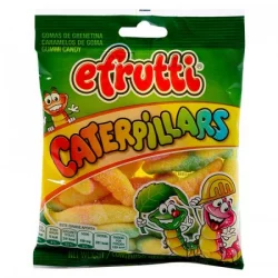 Gomas Efrutti Caterpillars 100Gr