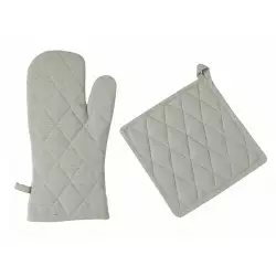 Guante + Cogeolla Expressions 2 Unidades Gris