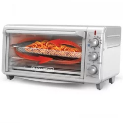 Horno Tostador Fríe Y Hornea Sin Aceite Black+Decker
