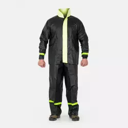 Impermeable Moto Siliconado 2Pz L Pvc Silicdepor Tl