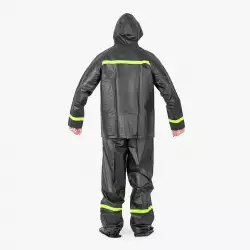 Impermeable Moto Zapatones + 2Pz Xl Pvc Exprtplus Txl