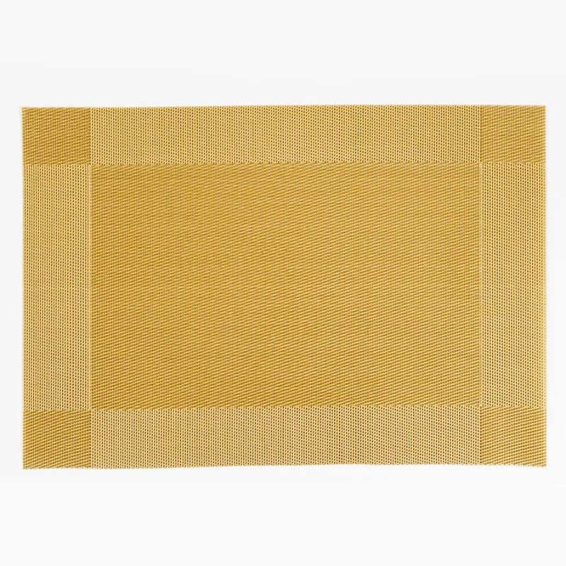 Individual Expressions  Pvc Rectangular 45X30Cm Metals Oro