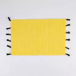 Individual Expressions Flora 30X45Cm Mostaza Algodon Ri-Pl- 004Y