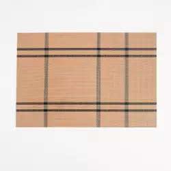 Individual Expressions Matsl-17085-Light Br   45X30X1Cm  Cafe Blan