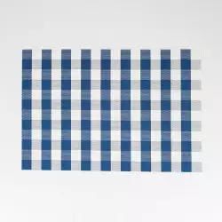 Individual Expressions Rectangular 30X45Cm Azul Pvc