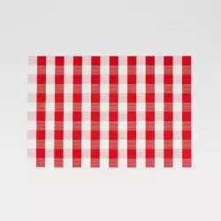 Individual Expressions Rectangular 30X45Cm Rojo Pvc