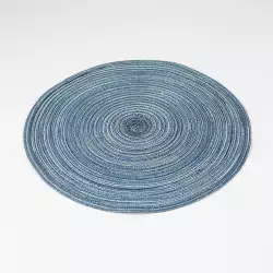 Individual Expressions Redondo 38X38Cm Azul Poliester Mapp-17102-