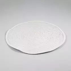 Individual Expressions Redondo 40X35Cm Blanco Pvc Mapp-23120-W