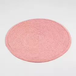 Individual Expressions Redondo 40X35Cm Rosa Pvc Mapp-23120-P