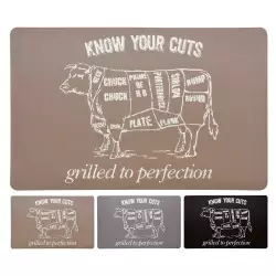 Individual Rectangular Pp 43.5X28.5Cm Pp Vaca