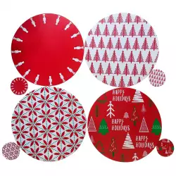 Indvidual+Porta Vaso Nav Surtido 38X38X0Cm Santini 180-4700085