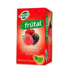 Infusión Jaibel X 30Gr Flor Jamaica Frutos Rojos 20Blister