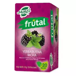Infusión Jaibel Yerbabuena Mora X 20 Bolsas