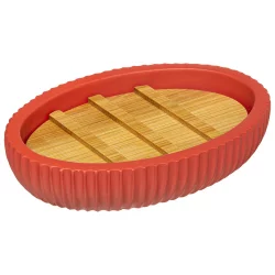 Jabonera Five 174542E Rosa Naranja