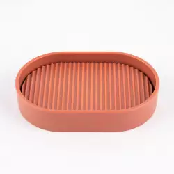 Jabonera Flute Expressions Terracota Mate