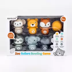 Juego De Bolos Maypa Interactivo Anim 38X26Cm Plastico