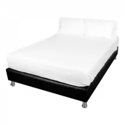 Juego de Sabana Expressions Doble 190X140cm Blanco 100% Poliester