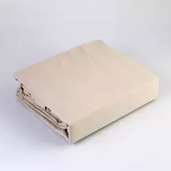 Juego De Sabanas Expressions Sencillo 100x190 cm Poliéster Beige