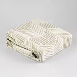 Juego Sabanas Expressions Geometric 150H Doble Gris 100% Algodon