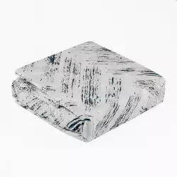 Juego Sabanas Expressions Geometric 150H Queen Azul 100% Algodon