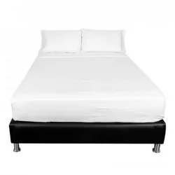 Juego Sábanas Queen Expressions Bed & Bath  Blanco