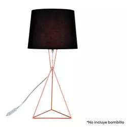 Lampara De Mesa Lienxo Xena 51X32Cm Plateado 40 W Metal 30% Te