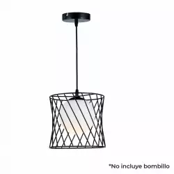 Lampara De Techo Lienxo Regina 42X26Cm Blanco 40 W Metal 20% T