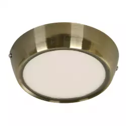 Lámpara Led Techo Bronce Antiguo 12W 100-277V 6000K