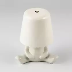 Lampara mesa concepts Crystal Blue 12,5x18x10cm blanco 1 pz