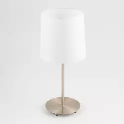 Lámpara Mesa Ikelite 04451 Satin Blanca