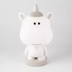 Lampara Mesa Infanti Ikelite Hipo 18X34Cm Blanco 2 W 100% Plast