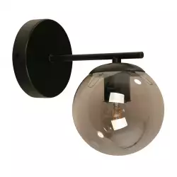 Lámpara Pared Negro 1L E27 40W