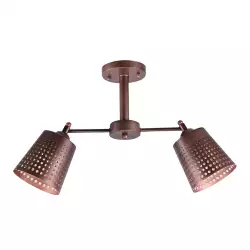 Lámpara Techo Chocolate 2L E27 40W