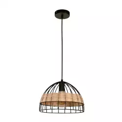 Lampara Techo Designers Lighting - Modern 30X142Cm Negro 40 W
