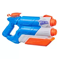 Lanzador Agua Super Nerf Soaker Twin Tide Plastico E0024