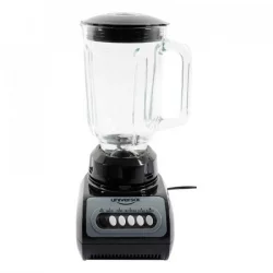 Licuadora Vaso Vídrio Universal Negro/Transparente