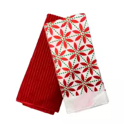 Limpion Ponsetia 2Pz Nav 63X38Xcm Santini 170-0100114