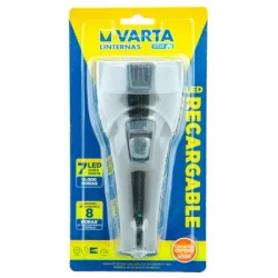 Linterna Varta Recargable 7 Led Negro