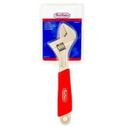 Llave 10 Pulgadas Ajustable Best Value Rojo Con Plateado
