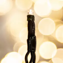 Luces de Navidad Led x100 Expressions En Forma De Arroz-Blanco